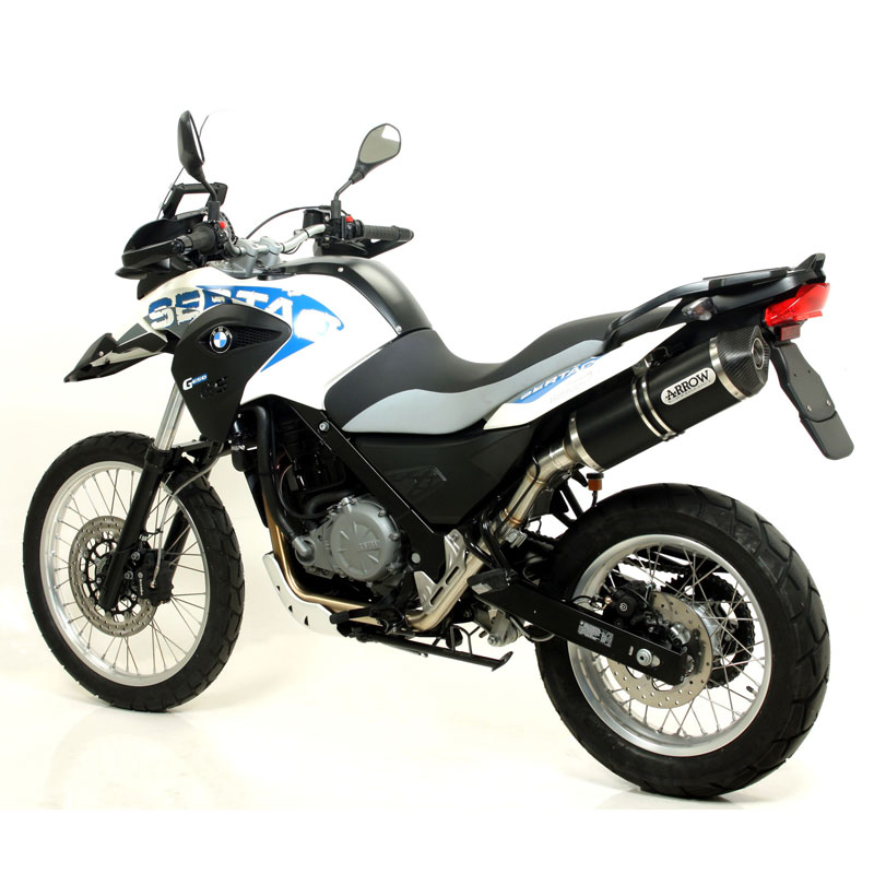 Escape aluminio dark Arrow RACE-TECH BMW G650GS / SERTAO 11-16 OC